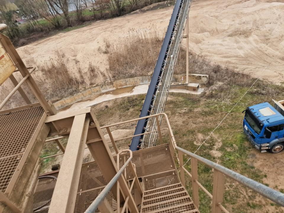 Bleichert 650mm × 40m Schwenkband - Förderband: das Bild 1 Bleichert 650mm × 40m Schwenkband - Förderband: das Bild 1