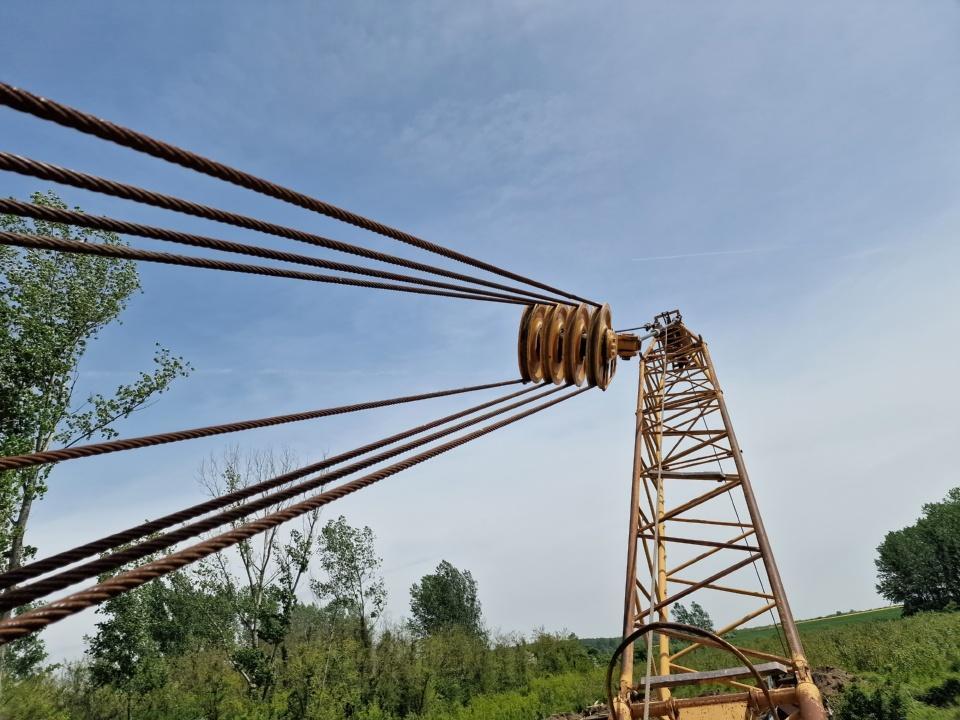 Schürfkübelbagger Liebherr 832 Seilbagger: das Bild 13