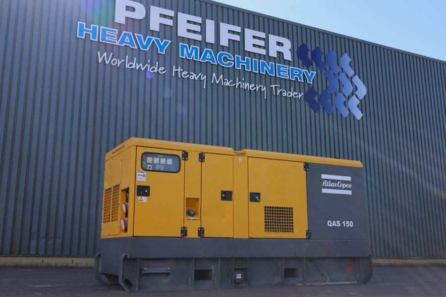 Atlas Copco QAS 150 Diesel, 150KVA - Stromgenerator: das Bild 1 Atlas Copco QAS 150 Diesel, 150KVA - Stromgenerator: das Bild 1