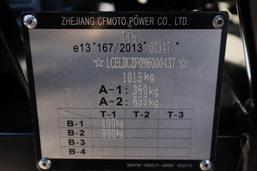 Quad CFMoto UFORCE600 Valid Inspection, *Guarantee! Dutch Regi: das Bild 6 Quad CFMoto UFORCE600 Valid Inspection, *Guarantee! Dutch Regi: das Bild 6