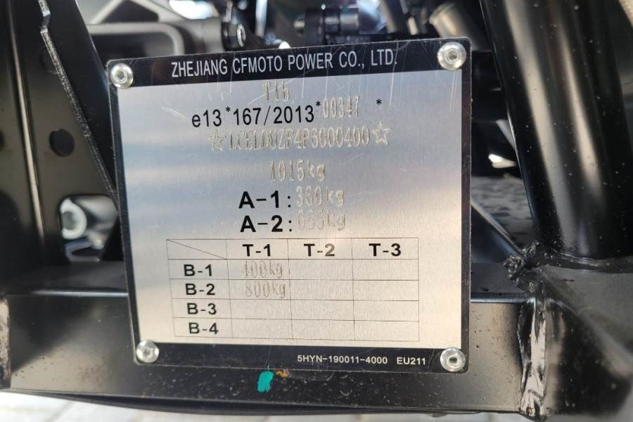 Quad CFMoto UFORCE600 Valid Inspection, *Guarantee! Dutch Regi: das Bild 6