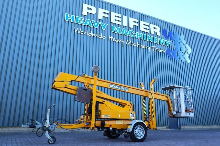 Denka-Lift JR12 Electric, 12m Working Height, 6.7m Reach, 120 - Anhänger-Arbeitsbühne: das Bild 1 Denka-Lift JR12 Electric, 12m Working Height, 6.7m Reach, 120 - Anhänger-Arbeitsbühne: das Bild 1