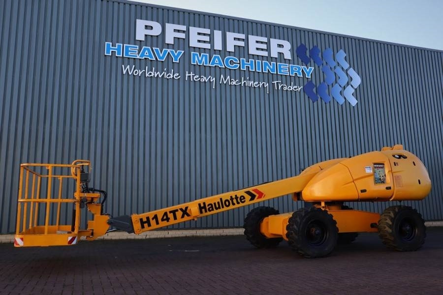 Haulotte H14TX Diesel, 4x4 Drive, 14m Working Height, 10.7m - Teleskopbühne: das Bild 1 Haulotte H14TX Diesel, 4x4 Drive, 14m Working Height, 10.7m - Teleskopbühne: das Bild 1