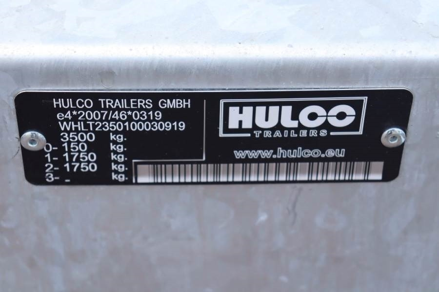 PKW Anhänger Hulco Terrax-2 3500kg 2 Axel Trailer, 2.770 kg Capacity,: das Bild 7