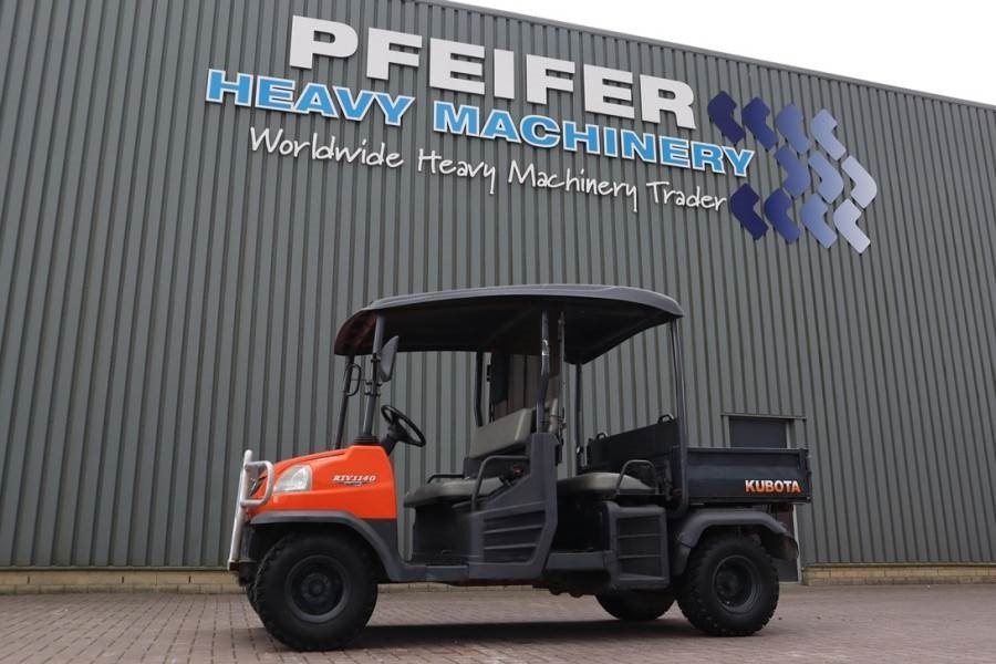 Kubota RTV1140CPX 4x4 Dutch Registration, Diesel, 4x4 Dri - Quad: das Bild 1 Kubota RTV1140CPX 4x4 Dutch Registration, Diesel, 4x4 Dri - Quad: das Bild 1