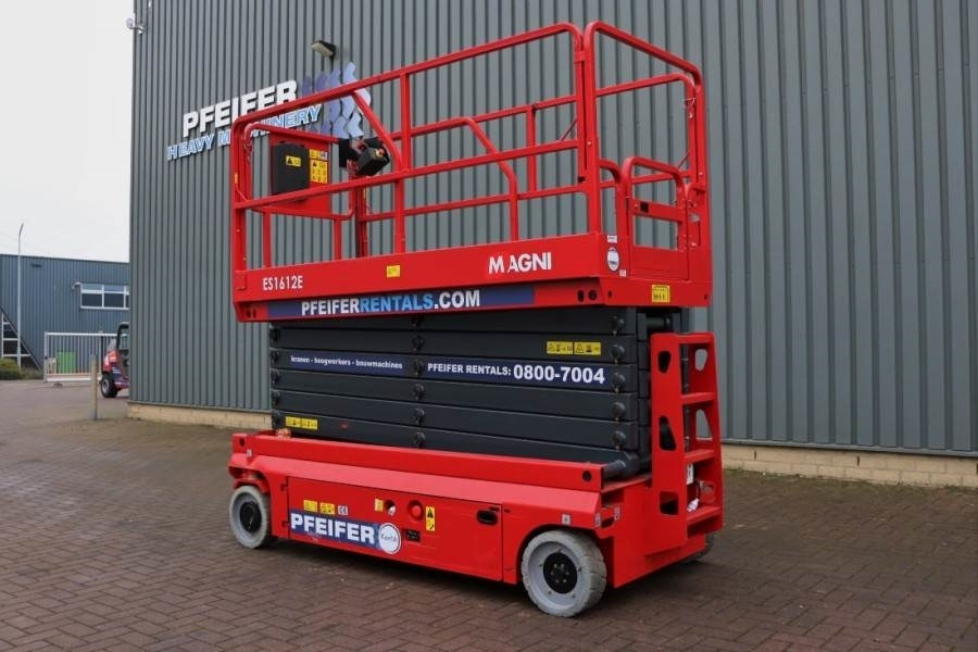Magni ES1612E Available Directly From Stock, Electric, 1 - Scherenbühne: das Bild 5 Magni ES1612E Available Directly From Stock, Electric, 1 - Scherenbühne: das Bild 5