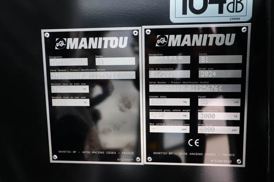 Geländestapler Manitou M30-4 Valid inspection, *Guarantee! Diesel, 4x4 Dr: das Bild 6