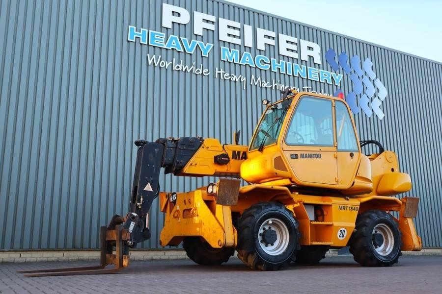 Manitou MRT1840 EASY Diesel, 4x4x4 Drive, 18m Lifting Heig - Teleskoplader: das Bild 1 Manitou MRT1840 EASY Diesel, 4x4x4 Drive, 18m Lifting Heig - Teleskoplader: das Bild 1