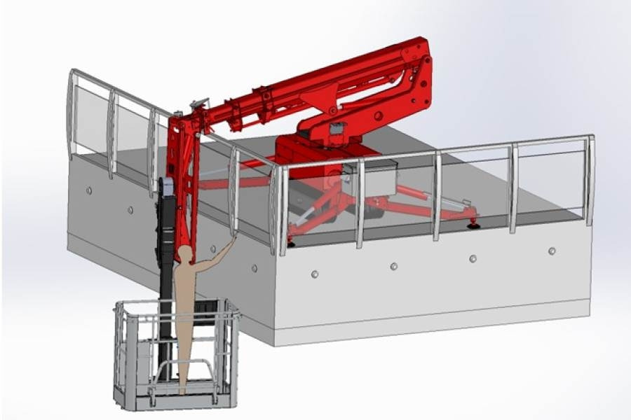 Gelenkarmbühne Ruthmann BLUELIFT SA11P As-Is, Electric, 11m Working Height: das Bild 16
