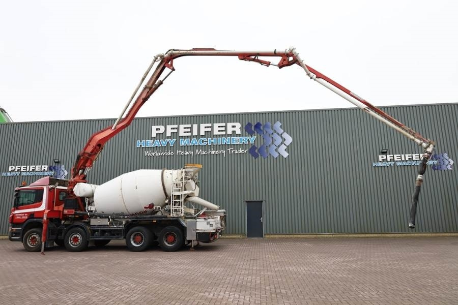 Scania 8x4 With Putzmeister PUMI 24-3.67CS Truck-mounted - Sattelzugmaschine: das Bild 3 Scania 8x4 With Putzmeister PUMI 24-3.67CS Truck-mounted - Sattelzugmaschine: das Bild 3