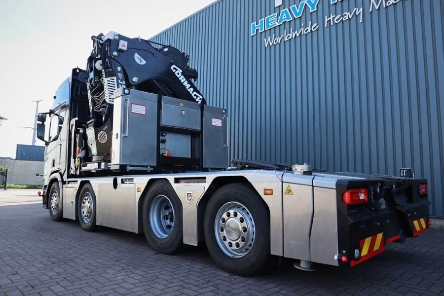 All-Terrain Kran Scania R540 B8X2 With Cormach 110tm Crane Scania 110000-E: das Bild 8