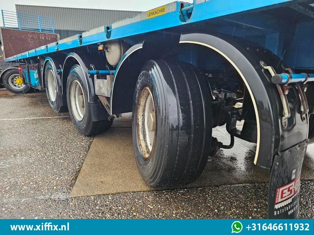 ES-GE 3-ass. Vlakke uitschuifbare oplegger / Naloop gestuurd - Pritschenauflieger/ Plattformauflieger: das Bild 5 ES-GE 3-ass. Vlakke uitschuifbare oplegger / Naloop gestuurd - Pritschenauflieger/ Plattformauflieger: das Bild 5