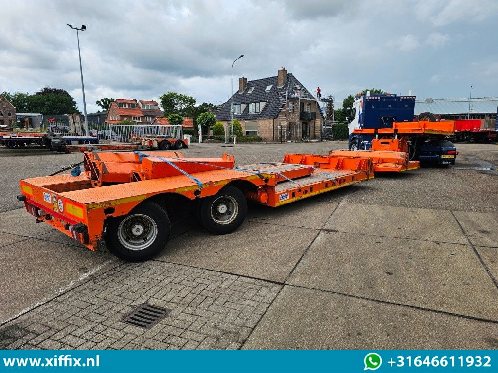 Tieflader Auflieger Faymonville 2-ass. Uitschuifbare dieplader met afneembare zwanenhals / 2x gestuurd: das Bild 9
