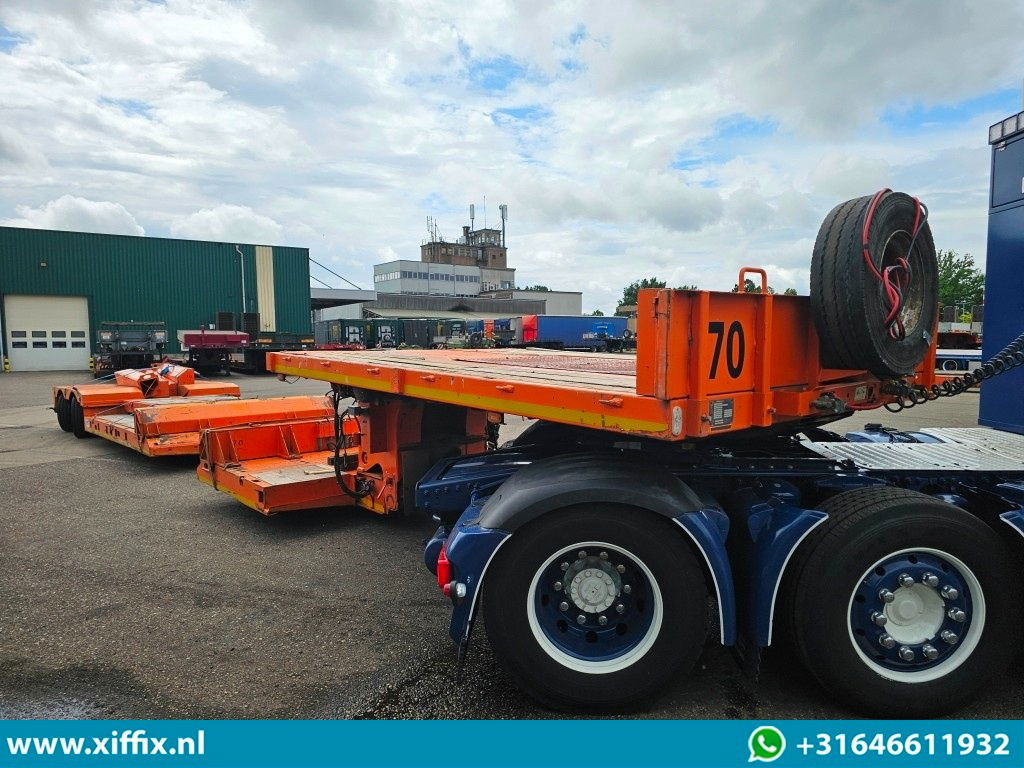 Tieflader Auflieger Faymonville 2-ass. Uitschuifbare dieplader met afneembare zwanenhals / 2x gestuurd: das Bild 7