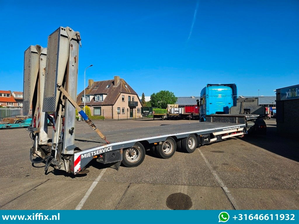 Meusburger 3-ass. Semi dieplader met dubbele hydr. Kleppen en hydr. Verstelbare - Tieflader Auflieger: das Bild 4 Meusburger 3-ass. Semi dieplader met dubbele hydr. Kleppen en hydr. Verstelbare - Tieflader Auflieger: das Bild 4