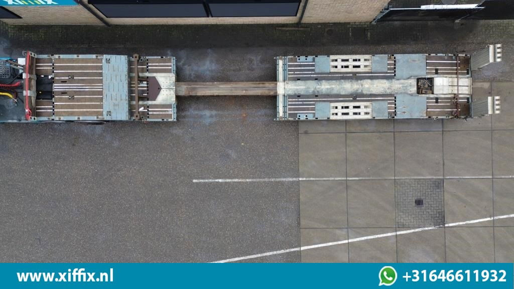 Meusburger 3-ass. Uitschuifbare semi dieplader met aluminium kleppen en wielkuip - Tieflader Auflieger: das Bild 3 Meusburger 3-ass. Uitschuifbare semi dieplader met aluminium kleppen en wielkuip - Tieflader Auflieger: das Bild 3