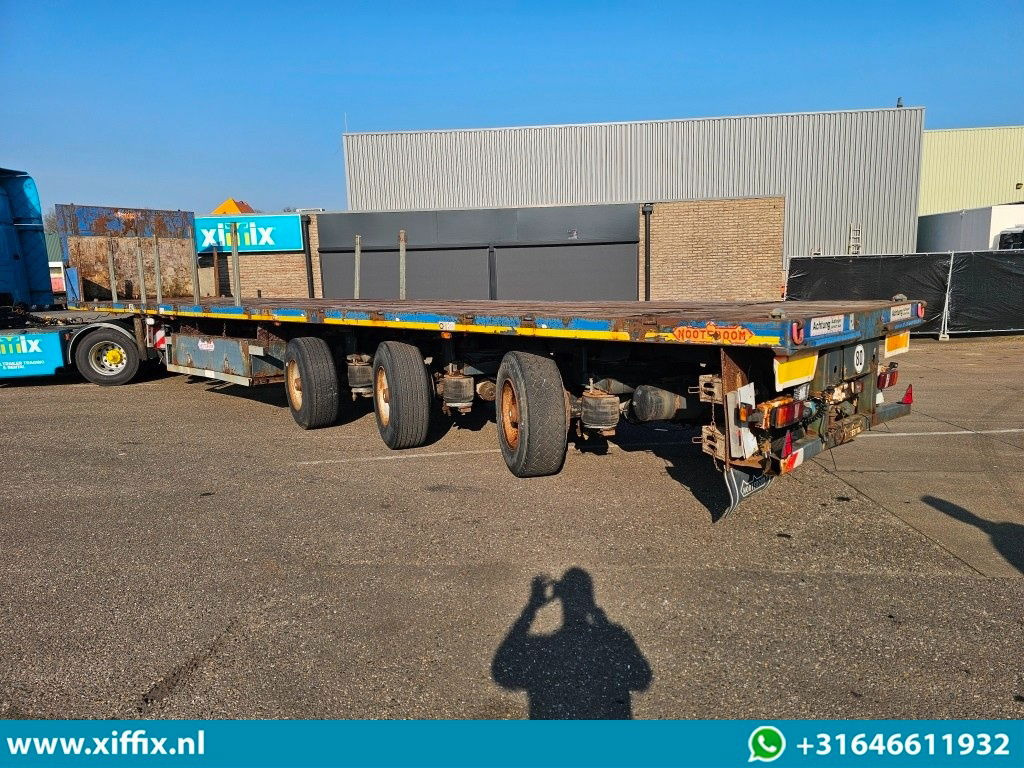 Nooteboom 3-ass. Vlakke uitschuifbare oplegger / 3x gestuurd - Pritschenauflieger/ Plattformauflieger: das Bild 4 Nooteboom 3-ass. Vlakke uitschuifbare oplegger / 3x gestuurd - Pritschenauflieger/ Plattformauflieger: das Bild 4