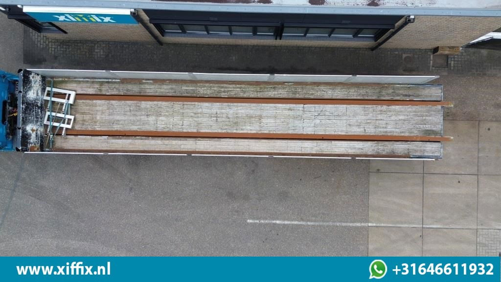Pacton 3-ass. Oplegger met borden en kraanspoor / 2x gestuurd - Pritsche LKW, Autokran: das Bild 3 Pacton 3-ass. Oplegger met borden en kraanspoor / 2x gestuurd - Pritsche LKW, Autokran: das Bild 3