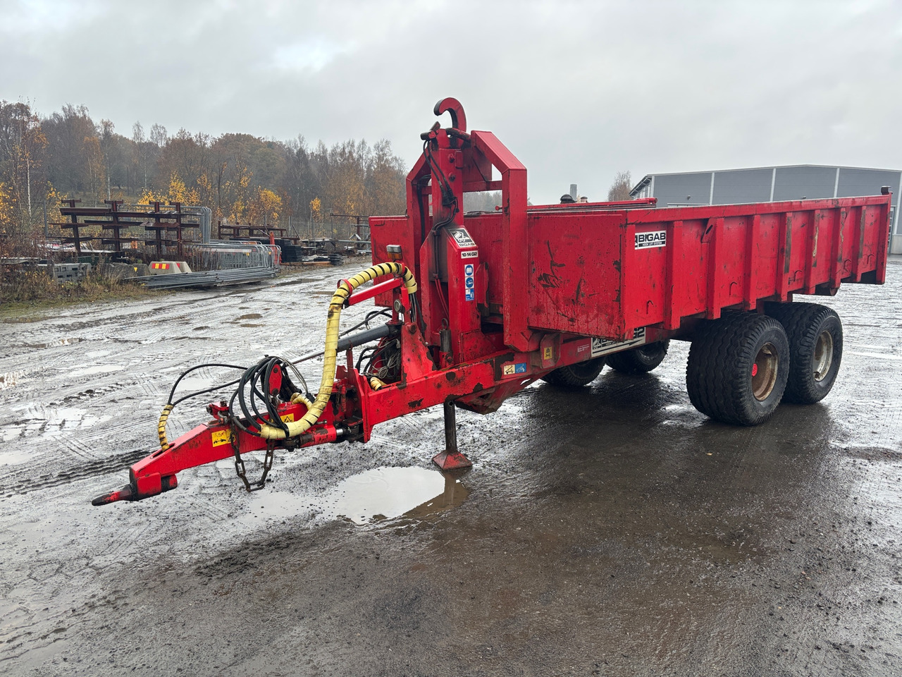 Bigab 10-14 - Abrollanhänger/ Absetzanhänger: das Bild 1 Bigab 10-14 - Abrollanhänger/ Absetzanhänger: das Bild 1