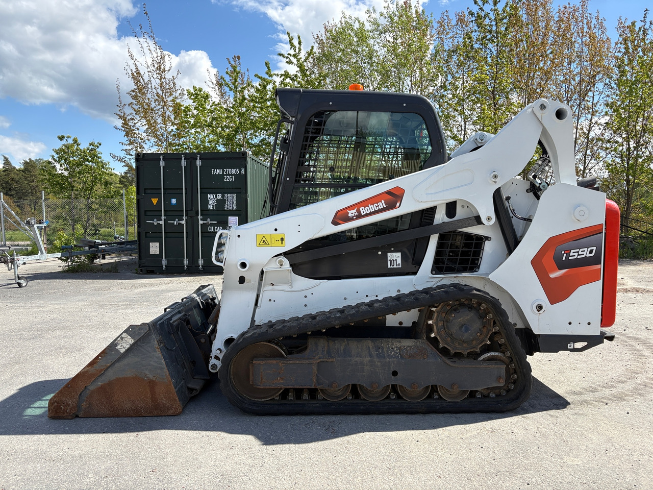 Bobcat T590 - Baggerlader: das Bild 1 Bobcat T590 - Baggerlader: das Bild 1