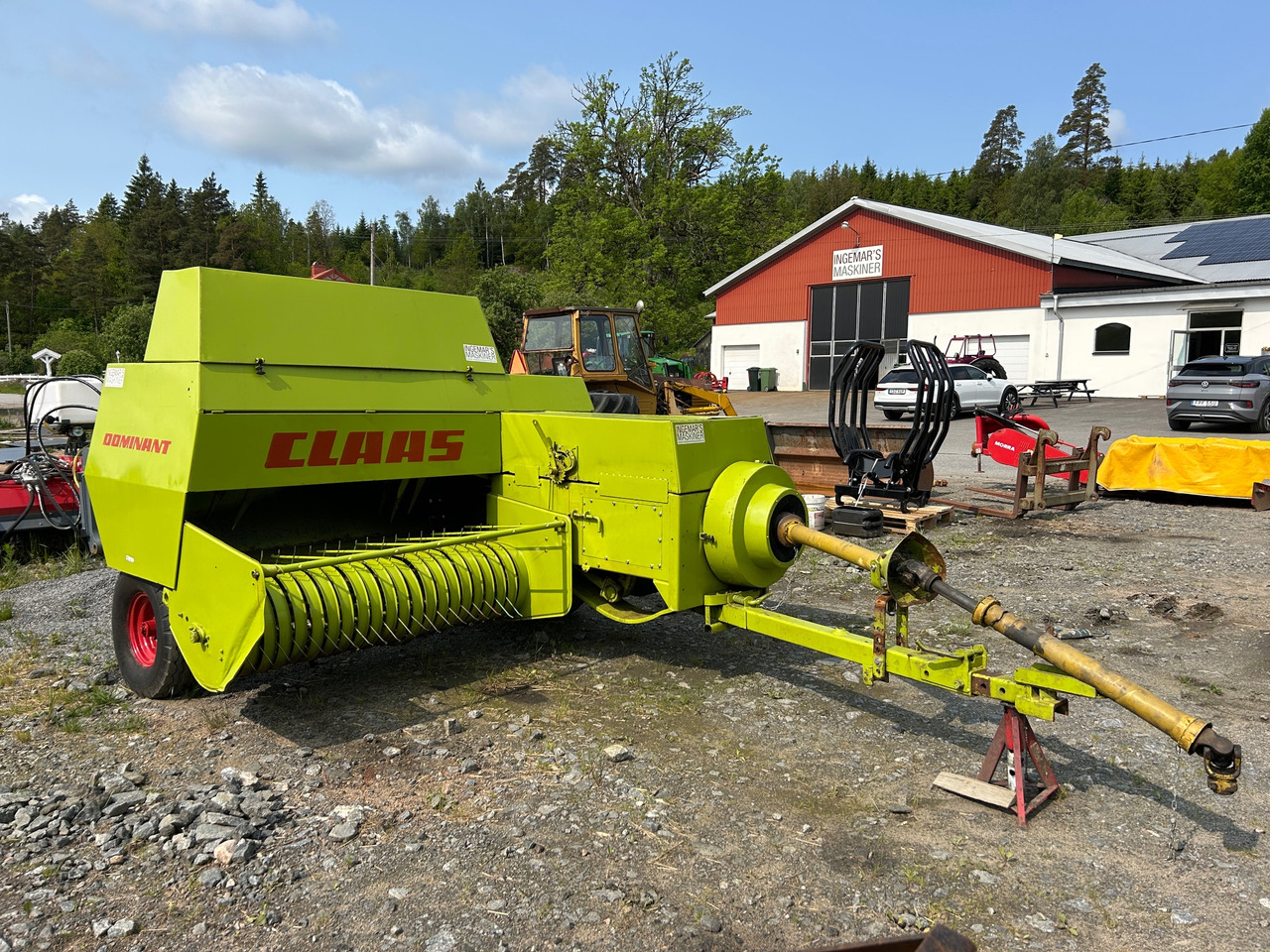 Claas Dominant - Rundballenpresse: das Bild 1 Claas Dominant - Rundballenpresse: das Bild 1