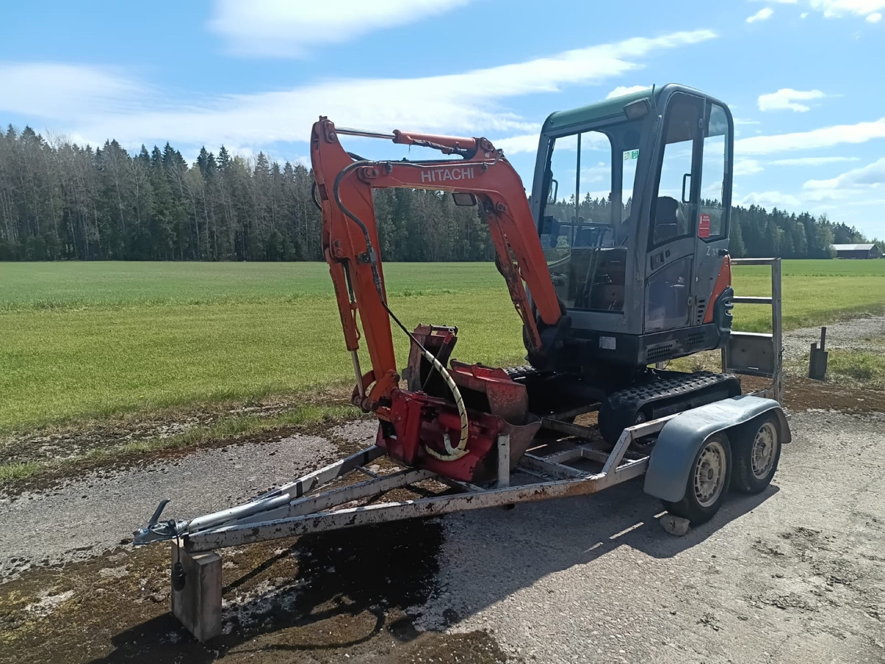 Hitachi ZX18 - Bagger: das Bild 1 Hitachi ZX18 - Bagger: das Bild 1