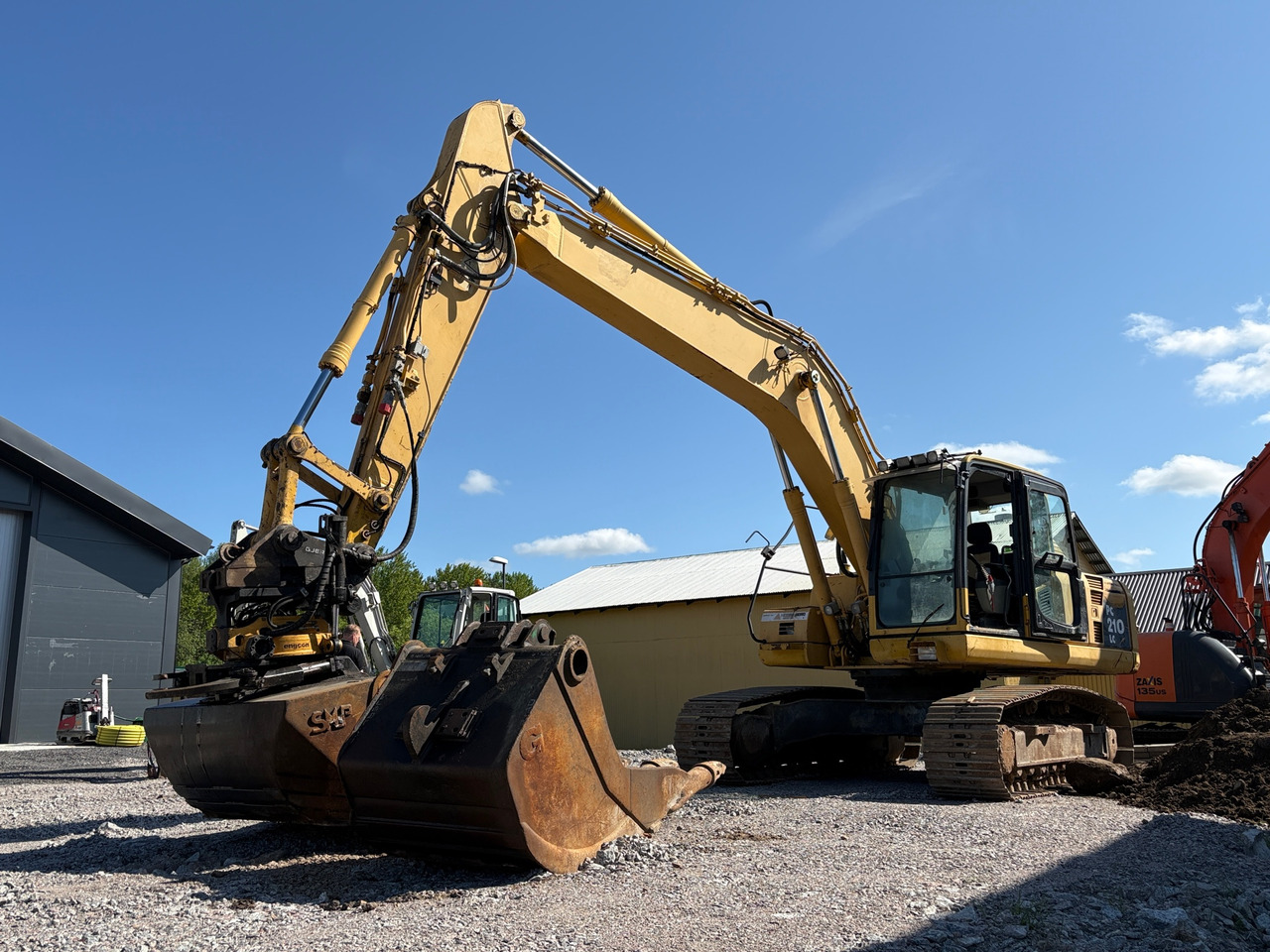 Komatsu PC210LC-3 - Bagger: das Bild 1 Komatsu PC210LC-3 - Bagger: das Bild 1