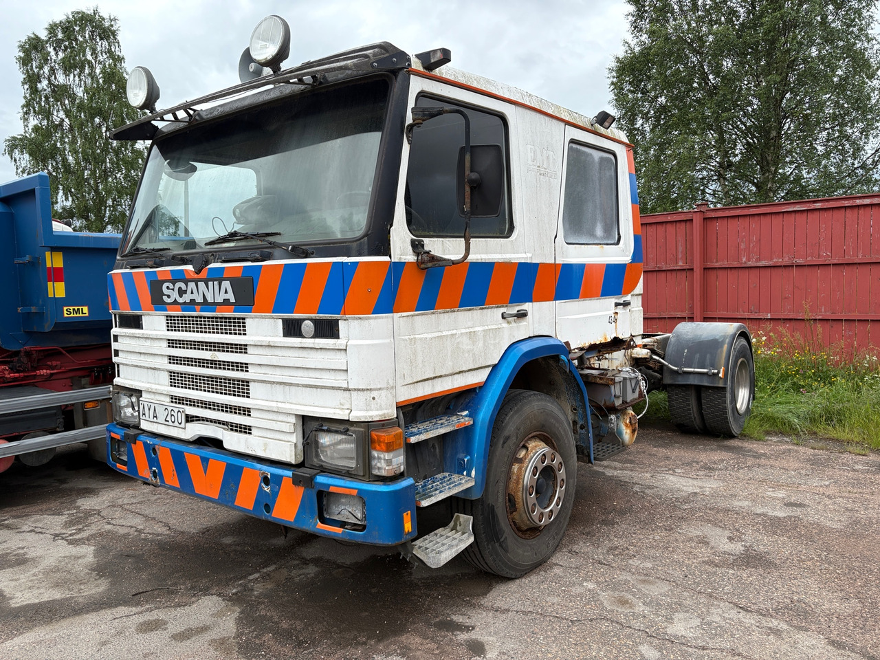 Scania P82M - LKW: das Bild 1 Scania P82M - LKW: das Bild 1