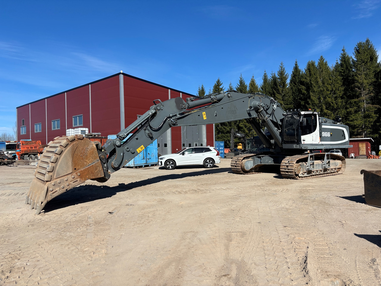 Liebherr R966 HD - Bagger: das Bild 1 Liebherr R966 HD - Bagger: das Bild 1