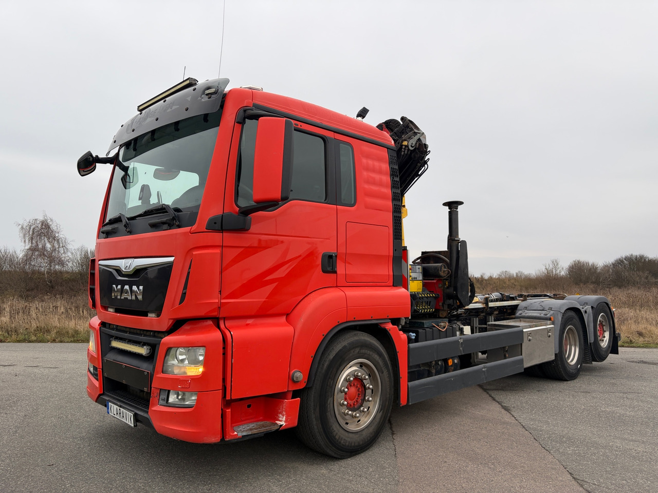 MAN TGS 26.480 - Abrollkipper: das Bild 1 MAN TGS 26.480 - Abrollkipper: das Bild 1