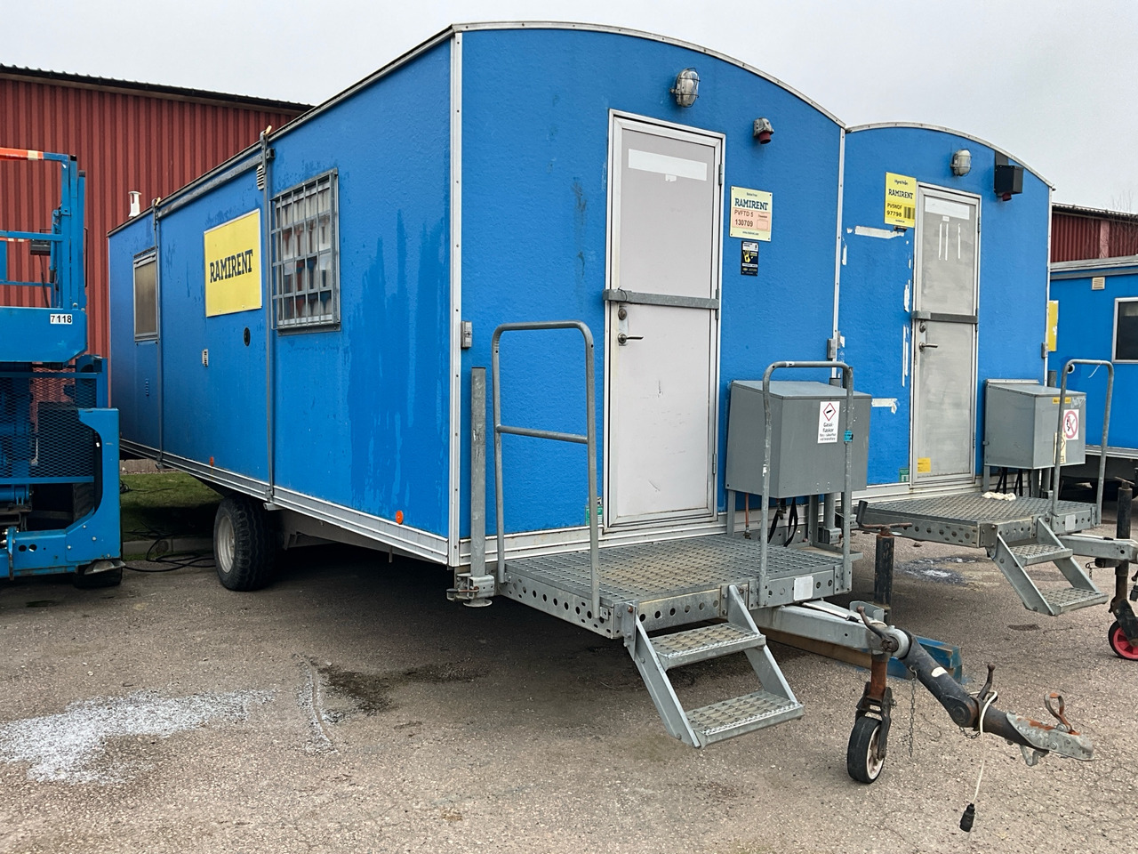 Norrlandsvagnar PV5WD - Wohncontainer, Anhänger: das Bild 1 Norrlandsvagnar PV5WD - Wohncontainer, Anhänger: das Bild 1