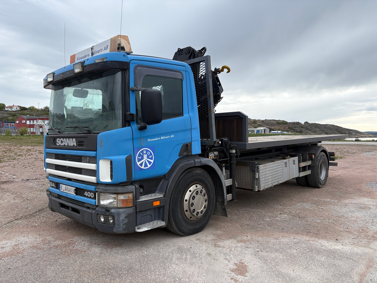 Scania 124L 400 - Autokran: das Bild 1 Scania 124L 400 - Autokran: das Bild 1