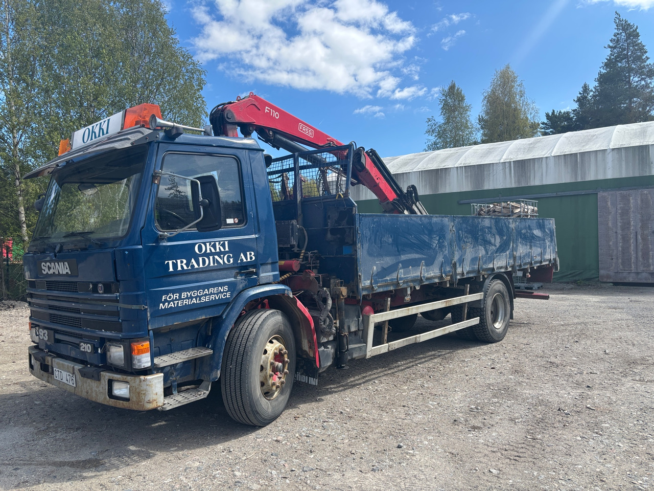 Scania G93ML4X2L 21050 - Autokran: das Bild 1 Scania G93ML4X2L 21050 - Autokran: das Bild 1