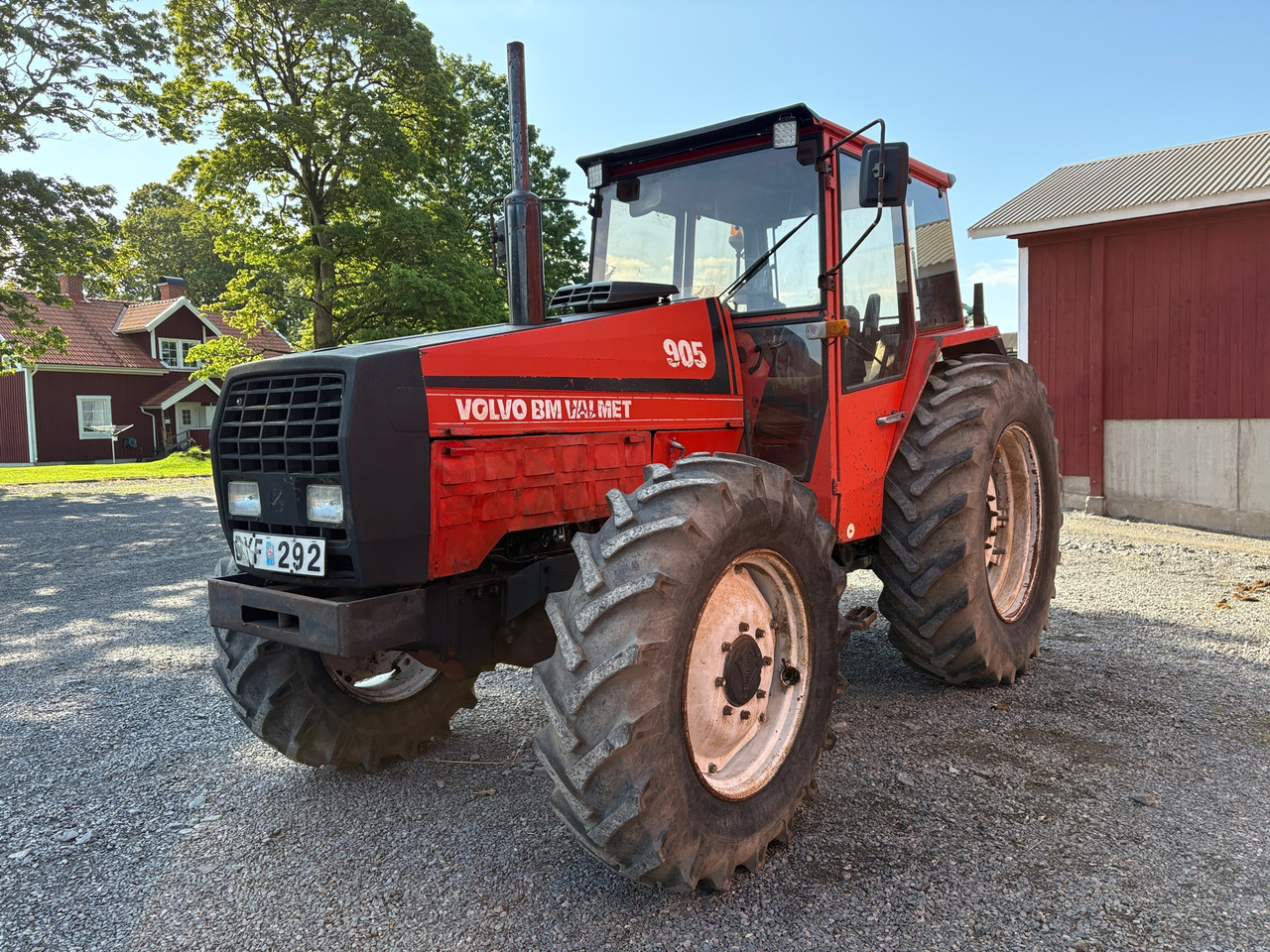 Volvo BM Valmet 905 - Traktor: das Bild 1 Volvo BM Valmet 905 - Traktor: das Bild 1