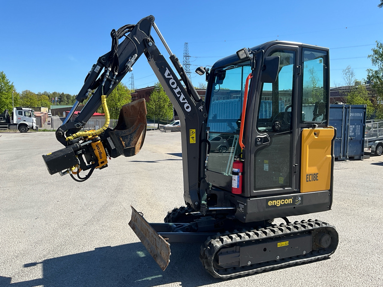 Volvo EC18E - Bagger: das Bild 1 Volvo EC18E - Bagger: das Bild 1