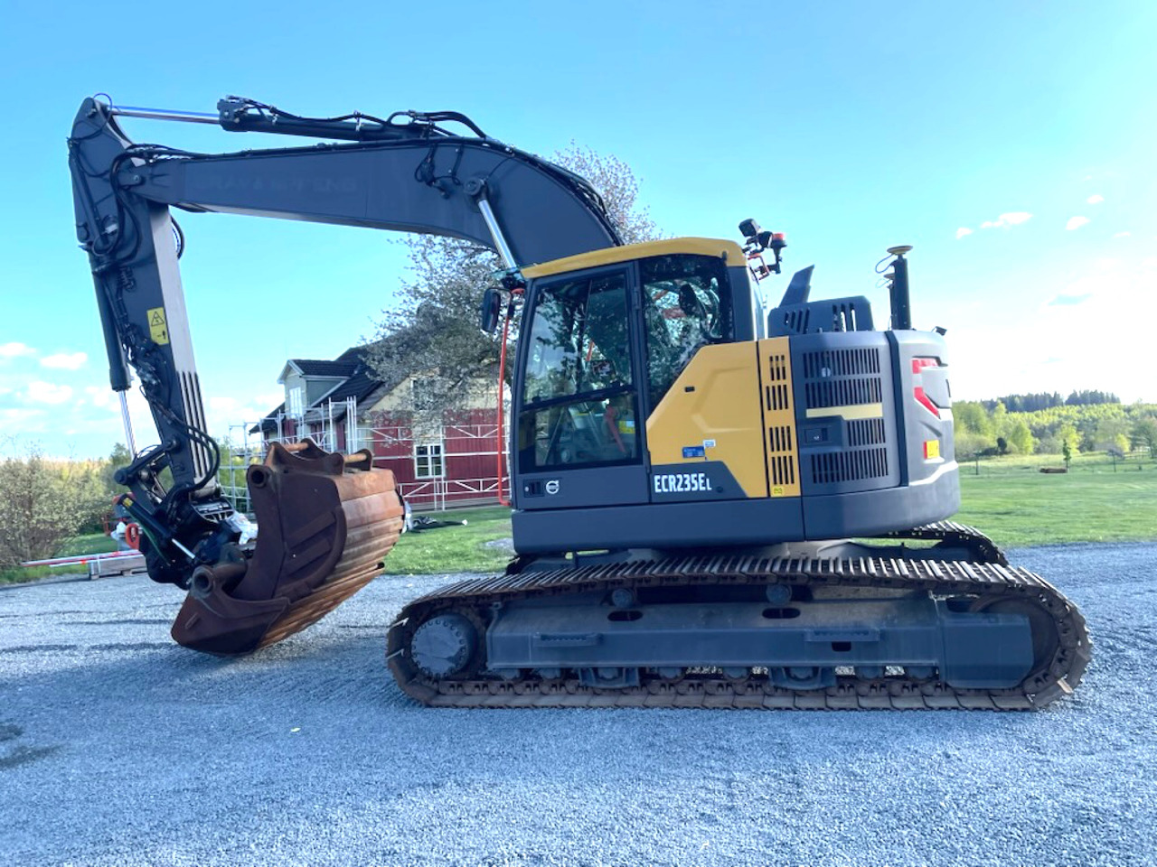 Volvo ECR235E - Bagger: das Bild 1 Volvo ECR235E - Bagger: das Bild 1