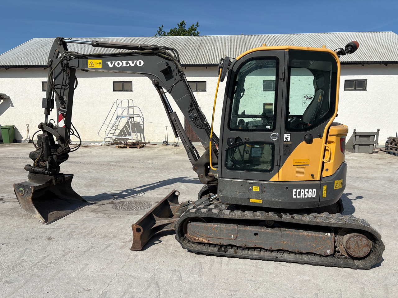 Volvo ECR58D - Bagger: das Bild 1 Volvo ECR58D - Bagger: das Bild 1