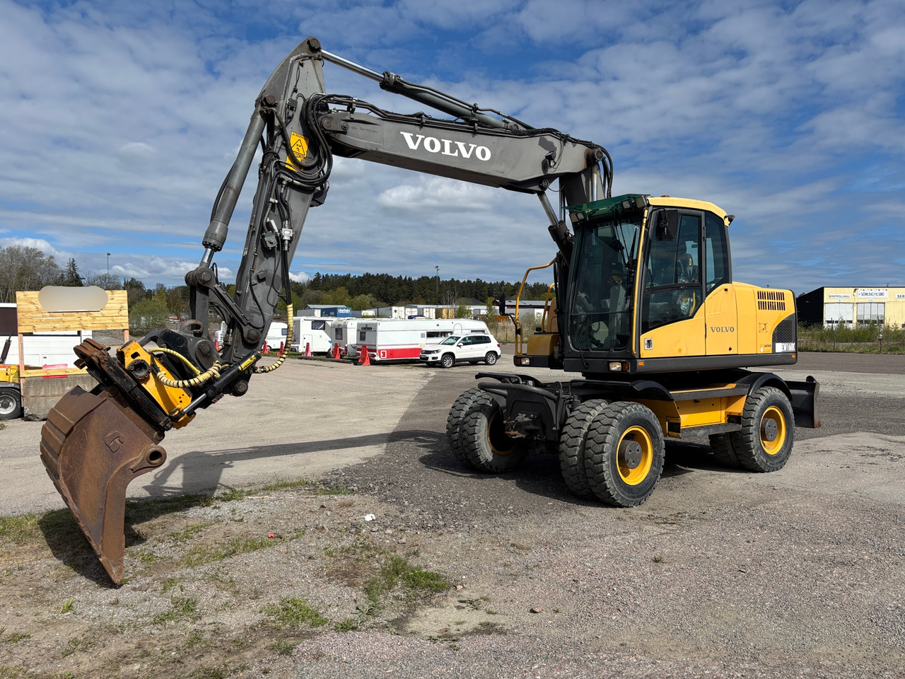 Volvo EW160C - Bagger: das Bild 1 Volvo EW160C - Bagger: das Bild 1