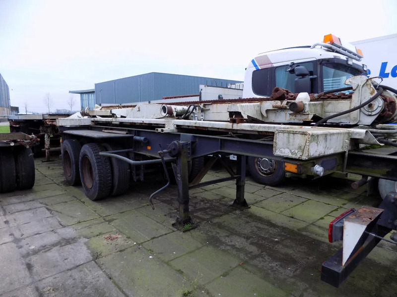 2 container trailer en 3 axel aanhanger 20 ft - Container/ Wechselfahrgestell Auflieger: das Bild 1 2 container trailer en 3 axel aanhanger 20 ft - Container/ Wechselfahrgestell Auflieger: das Bild 1