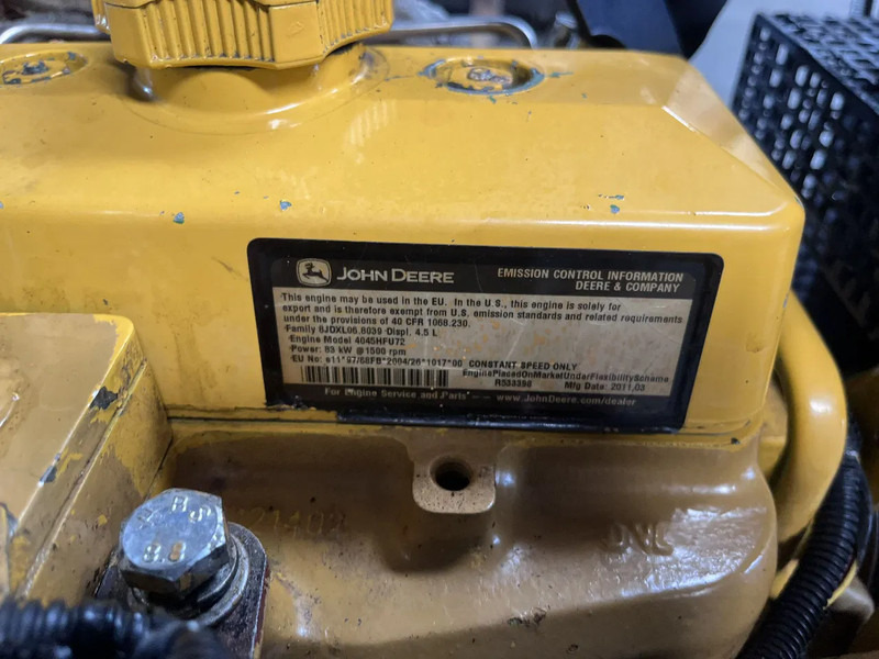 John Deere aggregaat john deere 97 kva - Stromgenerator: das Bild 5 John Deere aggregaat john deere 97 kva - Stromgenerator: das Bild 5