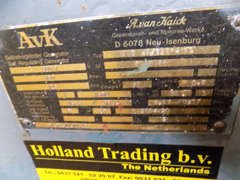 MAN generator 120 kva - Stromgenerator: das Bild 5 MAN generator 120 kva - Stromgenerator: das Bild 5