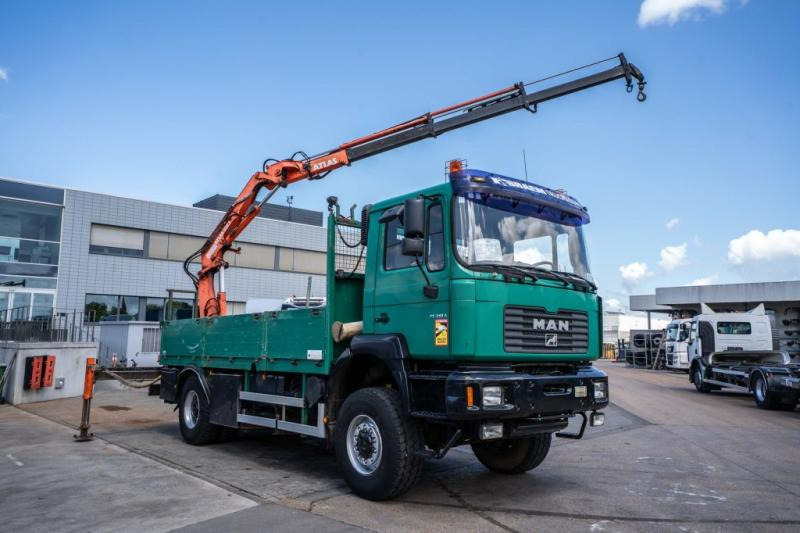 MAN FE 310A-4X4+ATLAS 105.1 A3 - Pritsche LKW, Autokran: das Bild 2 MAN FE 310A-4X4+ATLAS 105.1 A3 - Pritsche LKW, Autokran: das Bild 2