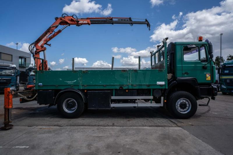 MAN FE 310A-4X4+ATLAS 105.1 A3 - Pritsche LKW, Autokran: das Bild 3 MAN FE 310A-4X4+ATLAS 105.1 A3 - Pritsche LKW, Autokran: das Bild 3