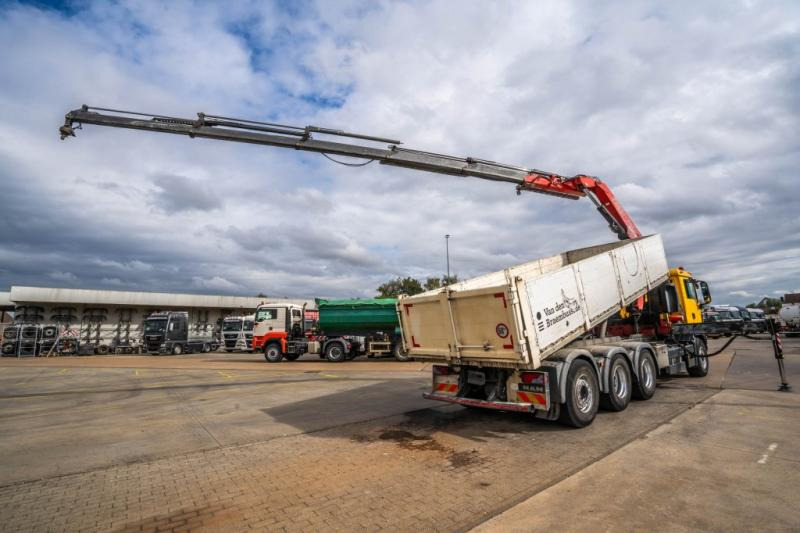 MAN TGS 32.400 BL + Fassi 245A/5x - Kipper, Autokran: das Bild 4 MAN TGS 32.400 BL + Fassi 245A/5x - Kipper, Autokran: das Bild 4
