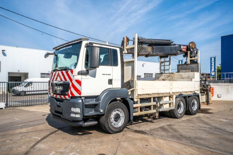 MAN TGS 33.400 BB - HIAB 377 E-5 HIPRO - Pritsche LKW, Autokran: das Bild 2 MAN TGS 33.400 BB - HIAB 377 E-5 HIPRO - Pritsche LKW, Autokran: das Bild 2