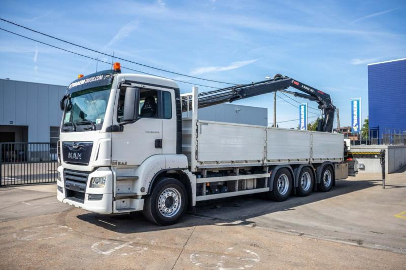 MAN TGS 35.420 BL-8x4-4+HIAB 188 E-2 - Pritsche LKW, Autokran: das Bild 1 MAN TGS 35.420 BL-8x4-4+HIAB 188 E-2 - Pritsche LKW, Autokran: das Bild 1