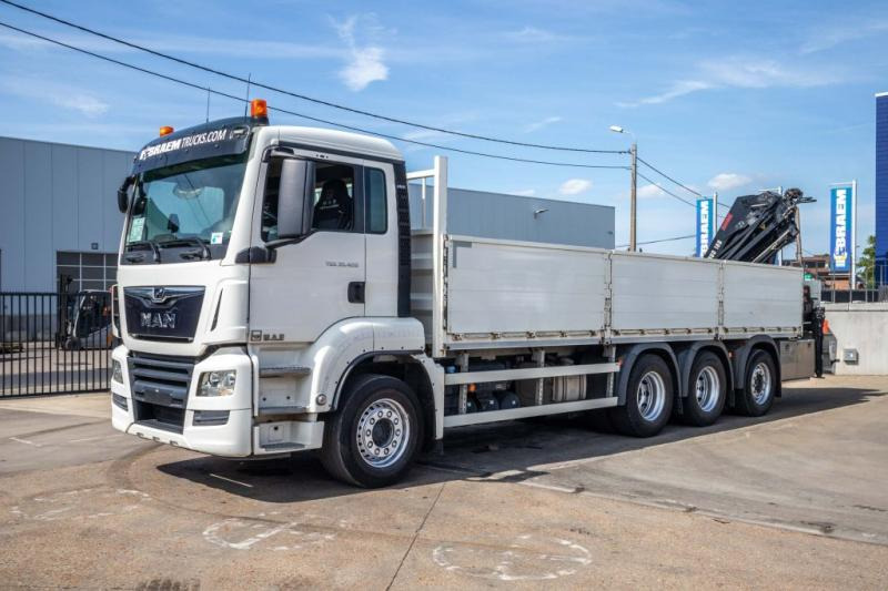 MAN TGS 35.420 BL-8x4-4+HIAB 188 E-2 - Pritsche LKW, Autokran: das Bild 5 MAN TGS 35.420 BL-8x4-4+HIAB 188 E-2 - Pritsche LKW, Autokran: das Bild 5