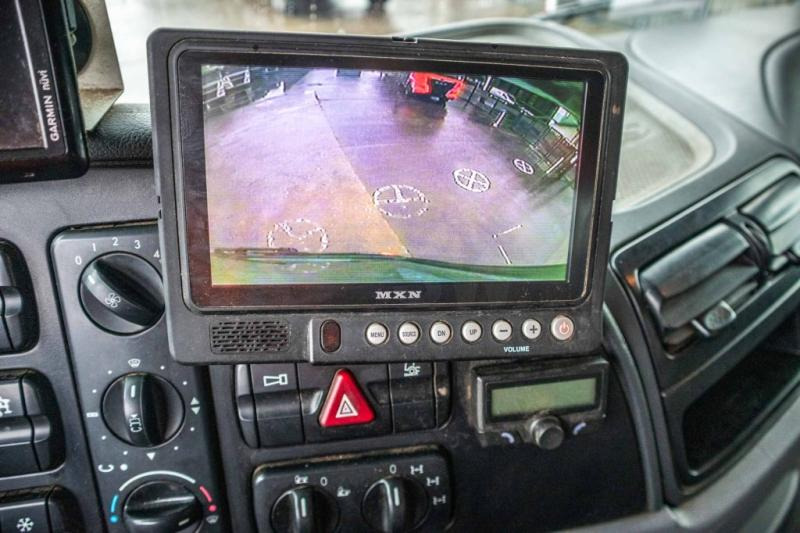 Kipper, Autokran Mercedes ACTROS 3344 AK - HMF1643 Z2: das Bild 9