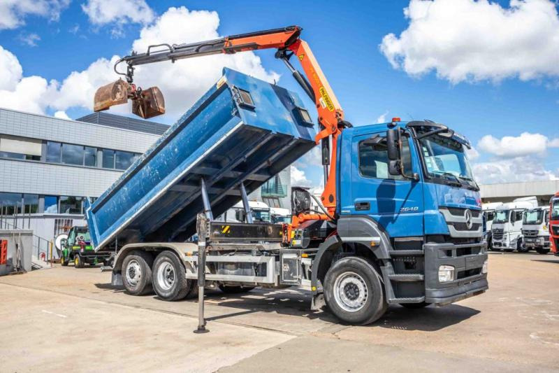 Mercedes AXOR 2640 L - PK 16001 - Kipper, Autokran: das Bild 2 Mercedes AXOR 2640 L - PK 16001 - Kipper, Autokran: das Bild 2
