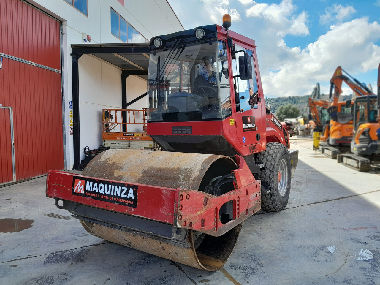 BOMAG BW177D4 - Walzenzug: das Bild 4 BOMAG BW177D4 - Walzenzug: das Bild 4